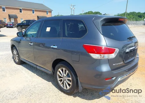 2014 Nissan Pathfinder S из США, поврежденный, VIN 5N1AR2MN3EC643083